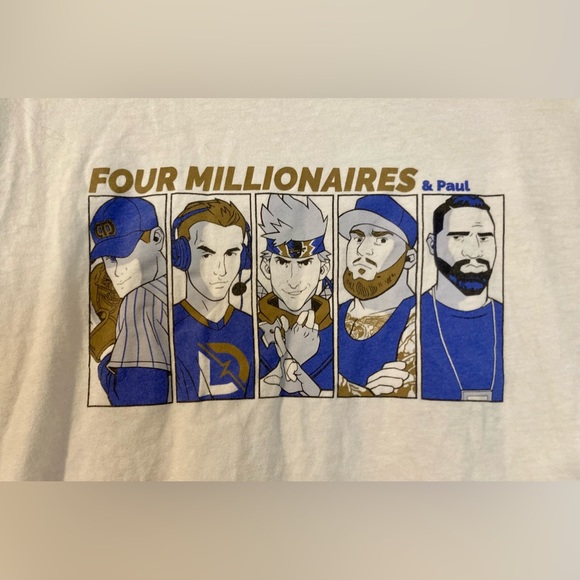 Four Millionaires and Paul Design By Humans Long Sleeve T-Shirt - Picture 5 of 8